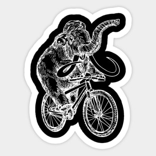 SEEMBO Mammoth Cycling Bicycle Bicycling Biker Biking Bike Sticker